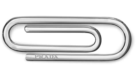 prada paper clip twitter|prada paper clips.